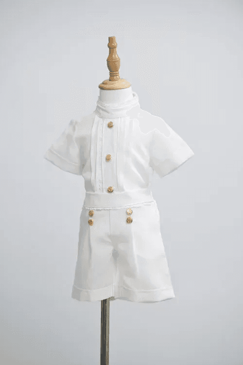 Baby boys from the 'Rêverie' Spring/Summer 2026 collection